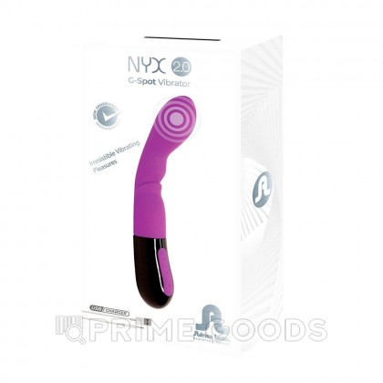 Вибратор Adrien Lastic Nyx 2.0 для точки G (20,7×3,6 см) от sex shop primegoods фото 9