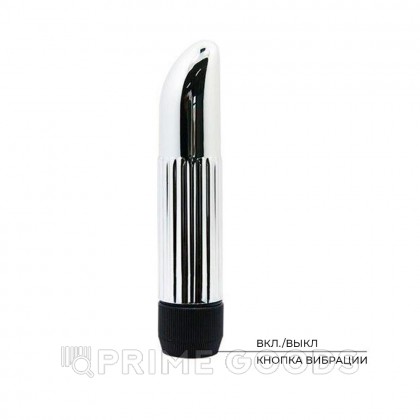 Мини вибратор металлик Baile, 13,6*2,5 от sex shop primegoods фото 5