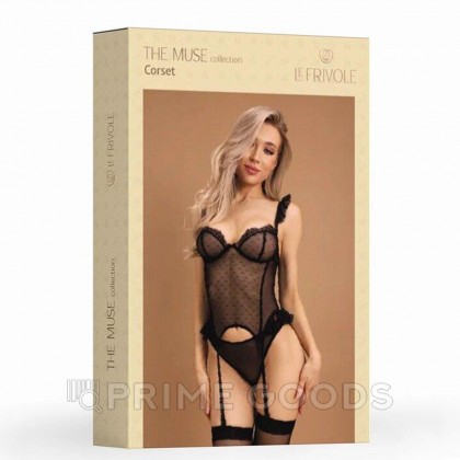 Корсаж-полуграция с крылышками Muse, XXL/XXXL от sex shop primegoods фото 4
