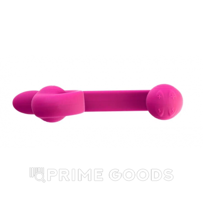 Вибромассажер для двойной стимуляции Snail Vibe розовый от sex shop primegoods фото 9