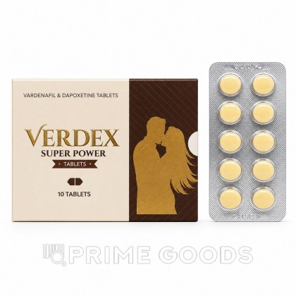 Препарат для улучшения потенции VERDEX (10 таб.) от sex shop primegoods