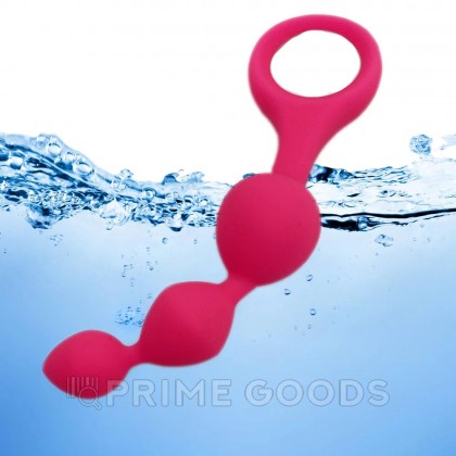 Анальная цепочка Triball розовая от Alive от sex shop primegoods фото 5