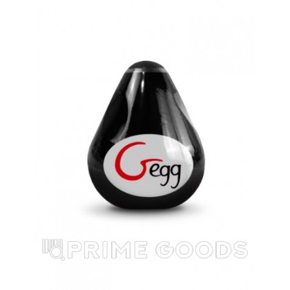 Gvibe Gegg Black - яйцо-мастурбатор, 6.5х5 см. черный от sex shop primegoods