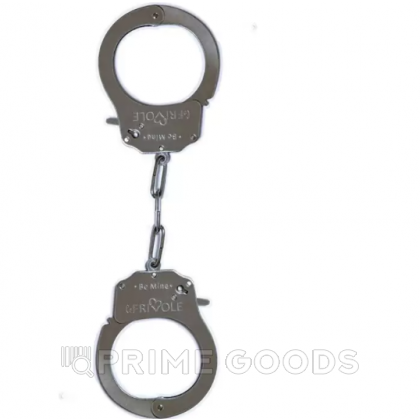 Шикарные наручники с пушистым мехом винного цвета  (Be Mine) от sex shop primegoods фото 2