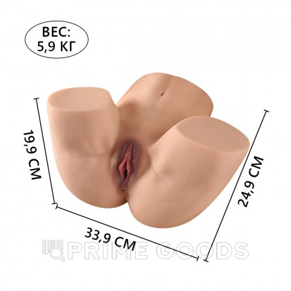 Реалистичный мастурбатор KALLY от sex shop primegoods фото 2