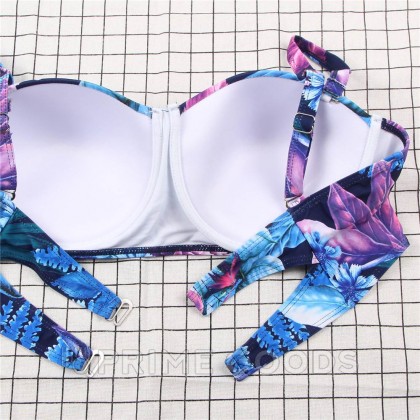 Купальник Flower Print Blue (XL) от sex shop primegoods фото 2