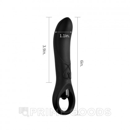 Силиконовый анальный плаг с вибрацией - Fantasy Pull Plug  от sex shop primegoods фото 4