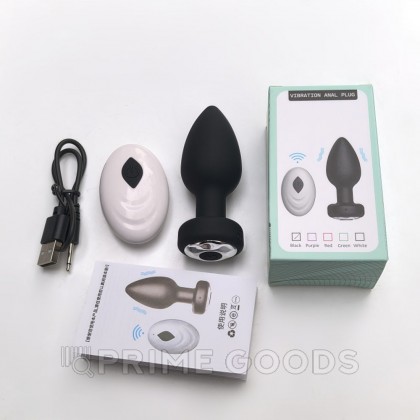Анальная вибропробка с пультом ДУ от sex shop primegoods фото 6