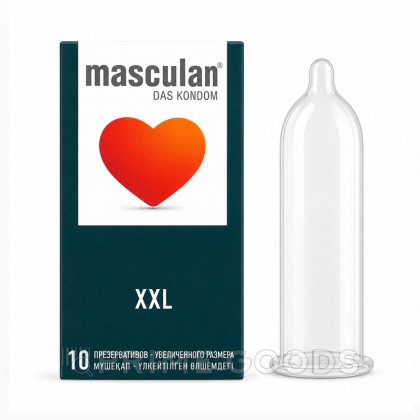 Презервативы Masculan XXL, увеличенного размера, № 10 от sex shop primegoods