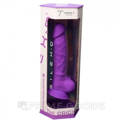 Фаллоимитатор SilexD Model 1 (17,6×3,5 см) с двойной плотностью фиолетовый от sex shop primegoods фото 4