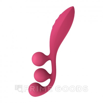 Мультифункциональный вибратор для тройной стимуляции Satisfyer Tri Ball 1, красный от sex shop primegoods