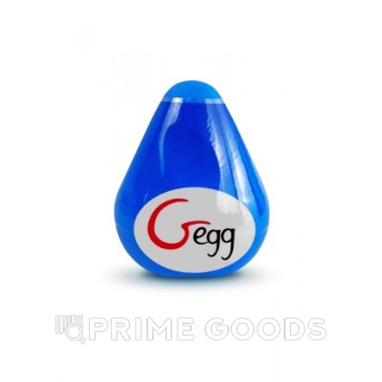 Gvibe Gegg Blue - яйцо-мастурбатор, 6.5х5 см. голубой от sex shop primegoods