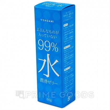 Гель-смазка водная Sagami 99% Water Gel, 60 гр от sex shop primegoods фото 6