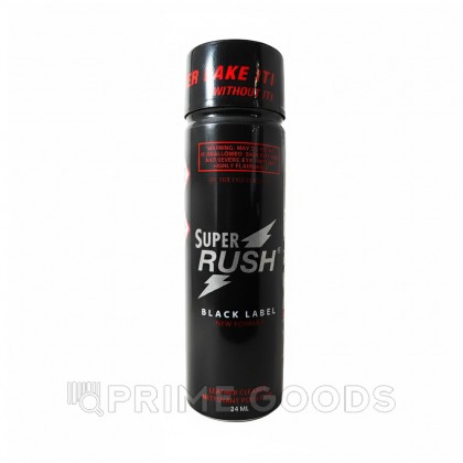 Попперс Super RUSH Black label Long 24 мл. от sex shop primegoods