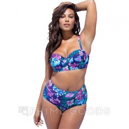 Купальник Flower Print Blue (XL) от sex shop primegoods