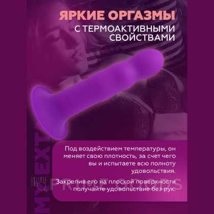 Фаллоимитатор Adrien Lastic Hitsens 3 (18,2×4,3 см), лиловый от sex shop primegoods фото 9