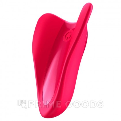 Мини вибратор (вибратор на палец) Satisfyer High Fly, красный от sex shop primegoods фото 3