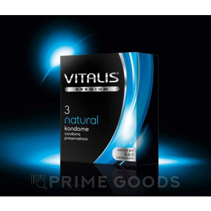 VITALIS №3 Natural Презервативы классические от sex shop primegoods фото 4