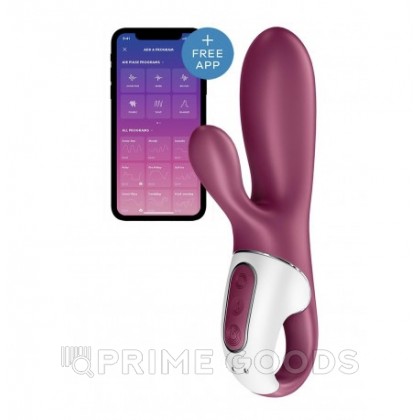 Вибратор-кролик Hot Bunny Connect App Satisfyer от sex shop primegoods фото 6