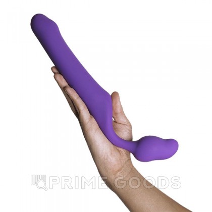 Безремневой страпон Queens (L) фиолетовый от Adrien Lastic от sex shop primegoods фото 3