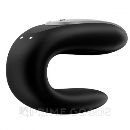 Смарт вибратор для пар Satisfyer Double Fun Connect App, черный от sex shop primegoods фото 6