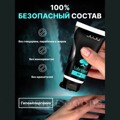 Силиконовый лубрикант JUJU Anal 50 мл от sex shop primegoods фото 11
