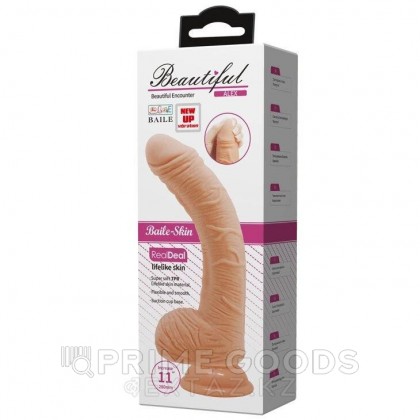 Фаллоимитатор Beautiful Alex Dildo с вибрацией и пультом управления (28,2×5 см) светлый от sex shop primegoods фото 2