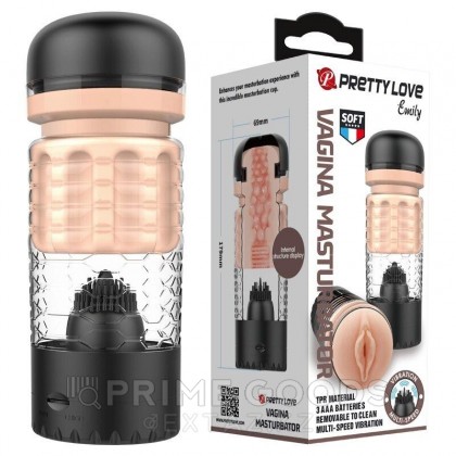 Мастурбатор с вибрацией Emily от sex shop primegoods фото 9