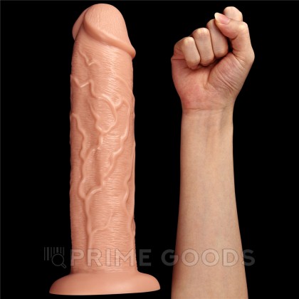 Фаллоимитатор реалистик Long Dildo (28 см) от sex shop primegoods фото 6