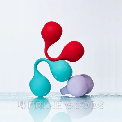 Стимулятор клитора с вибрацией SVibe Snail TWINN Clit Hugging Vibe вишневый от sex shop primegoods фото 6
