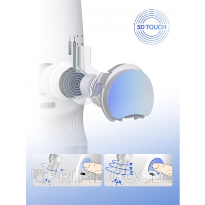 Автоматический мастурбатор Extra Sauce белый от sex shop primegoods фото 10