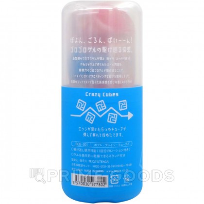 Мастурбатор Tenga Bobble Crazy Cubes от sex shop primegoods фото 4