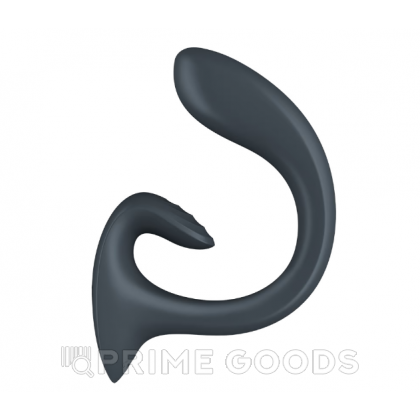 Вибратор-кролик с двойной стимуляцией G for Goddess 1 темно-серый от Satisfyer от sex shop primegoods фото 2