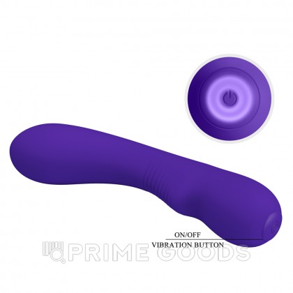 Вибратор Matt Super Soft (19 см) синий от sex shop primegoods фото 10