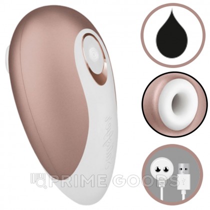 Вакуумный массажер для клитора Satisfyer Pro Deluxe NG от sex shop primegoods фото 2