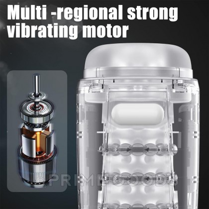 Автоматический мастурбатор JIUAI с мощной вибрацией от sex shop primegoods фото 6