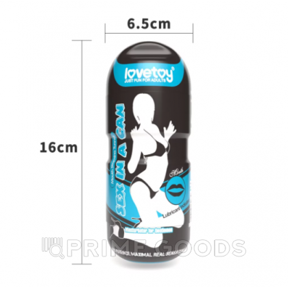 Мастурбатор в колбе Sex in a can Stamina (губки) от sex shop primegoods фото 4