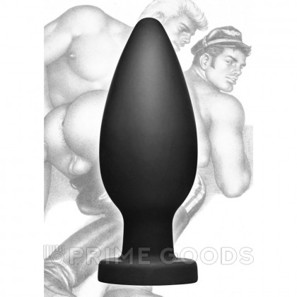 Анальная пробка XXL, 17.1 см - Tom of Finland Черный от sex shop primegoods фото 4