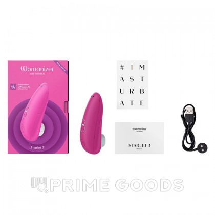 Бесконтактный клиторальный стимулятор W-Starlet 3 розовый от sex shop primegoods фото 3
