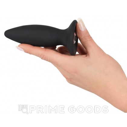 Black Velvets Анальная вибровтулка, L черная от sex shop primegoods фото 2
