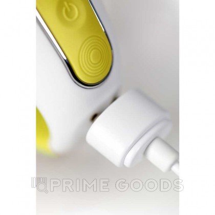 Желтый вибратор для точки G Satisfyer Vibes - Yummy Sunshine, 22 см от sex shop primegoods фото 4