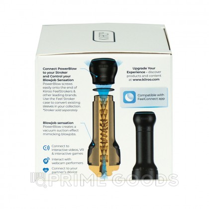 Интерактивная насадка Power Blow V2 для мастурбатора Kiiroo от sex shop primegoods фото 10