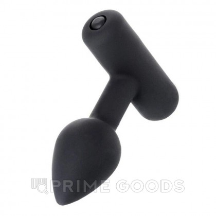 Анальная втулка Erotist SHAFT, силикон, чёрный, 6,9 см от sex shop primegoods фото 3