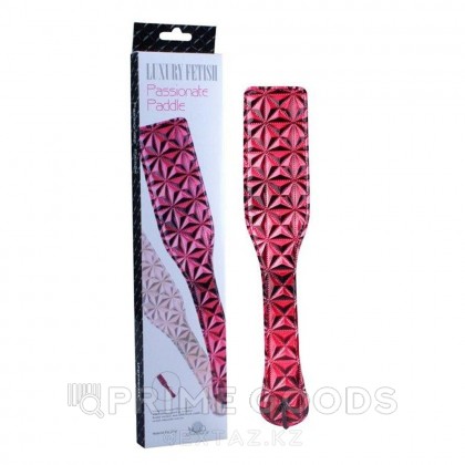 Шлёпалка красная PASSIONATE PADDLE от sex shop primegoods фото 2