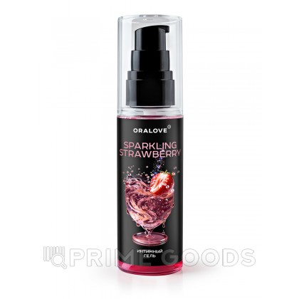 Интимный гель Клубничное шампанское Oralove 60 г от sex shop primegoods