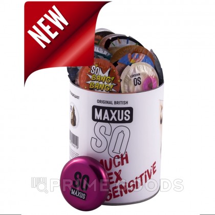 Презервативы MAXUS So Much Sex SENSITIVE Белый 1 шт. от sex shop primegoods