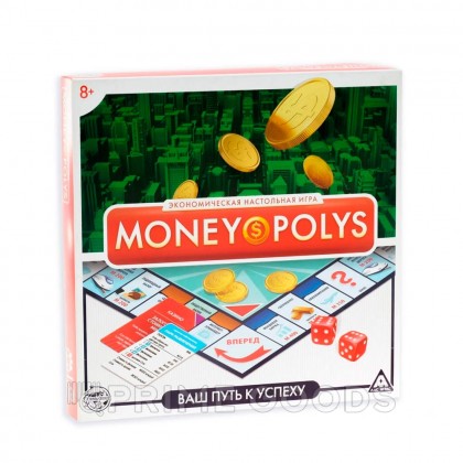 Настольная экономическая игра «MONEY POLYS» 60 карт от sex shop primegoods