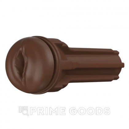 Мастурбатор Feel Stroker от KIIROO вульва (темно-коричневый) от sex shop primegoods фото 7