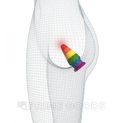 Анальный плаг Prider (15,5*6,5) от sex shop primegoods фото 5