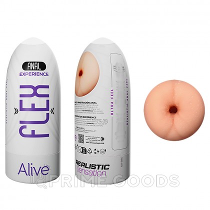 Мастурбатор Alive Flex Anal (M) 16х6,5 см от sex shop primegoods фото 7